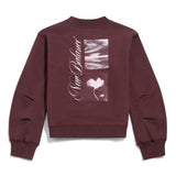 New Balance Girls' Rooted Floral Cropped Crew-2