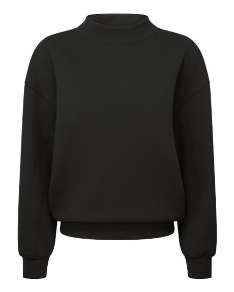 TriDri Women's Luxe Mock Neck Sweatshirt-1