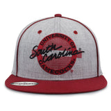 The Game Headwear South Carolina Contrast Brim Snapback Collection Hat