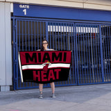 Rico Industries NBA  Miami Heat Bold 3' x 5' Banner Flag-3