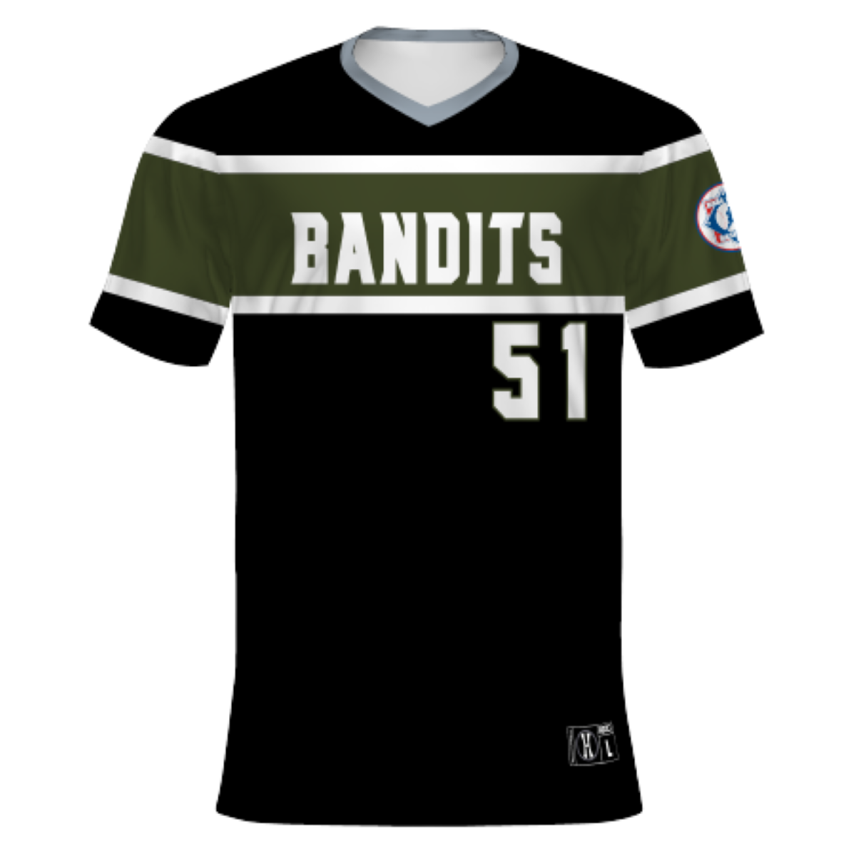 Holloway Babe Ruth Sublimated V-Neck Baseball Jersey Team Baseball Jerseys