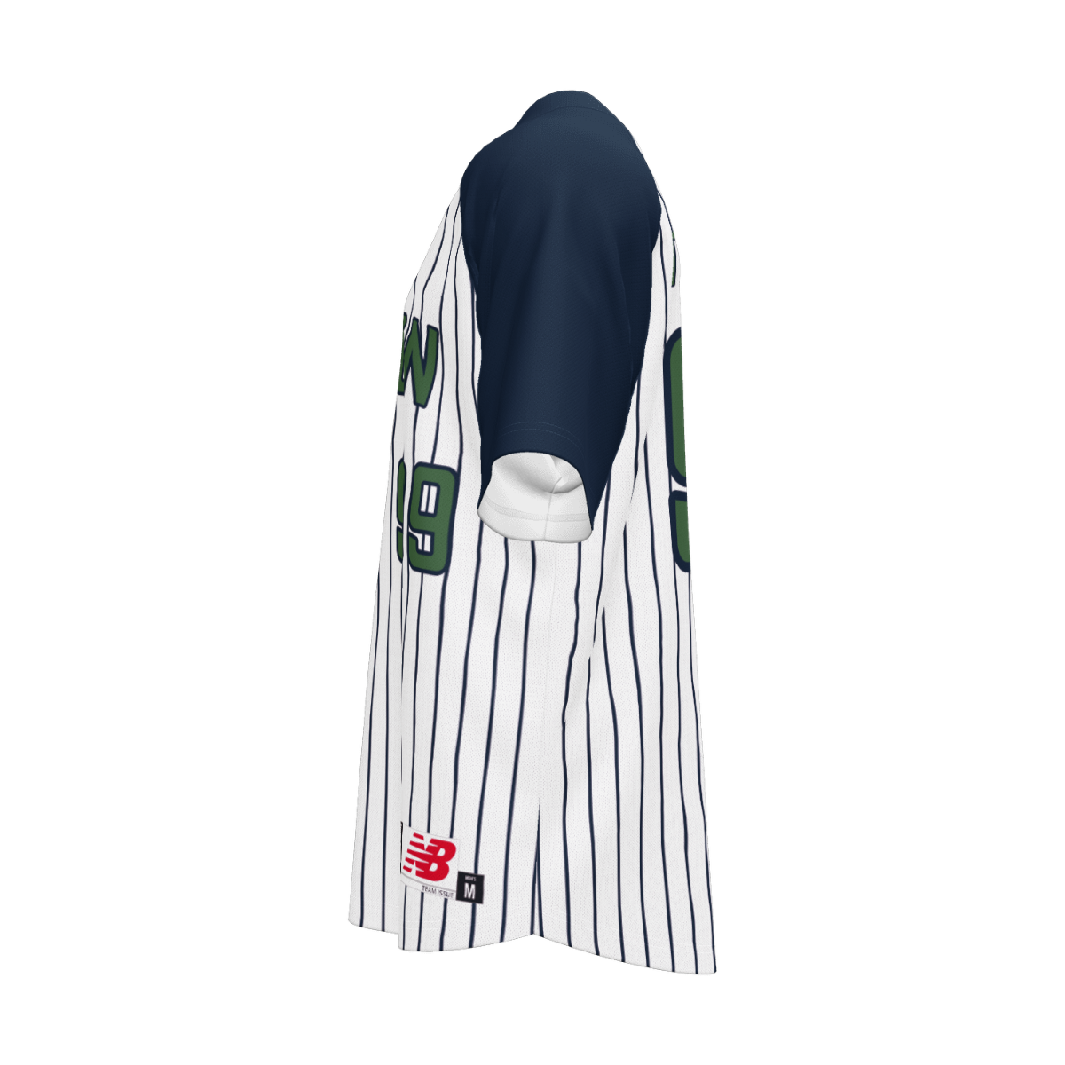 New Balance men's 300 Sublimated 2 Baseball Jersey 2 Button
