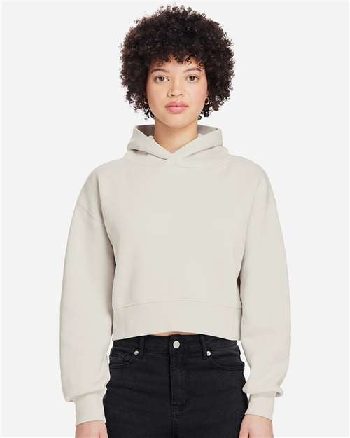 Lane Seven Women's Relaxed Cropped Hoodie Sweatshirt-3
