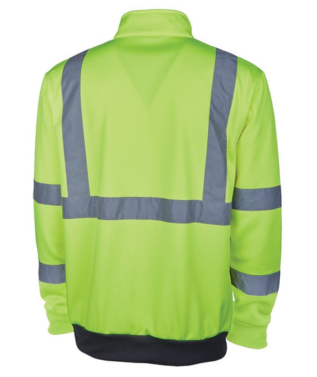 Charles River Unisex Quarter Zip Hi-Vis Sweatshirt-2