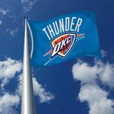 Rico Industries NBA  Oklahoma City Thunder Standard 3' x 5' Banner Flag-2