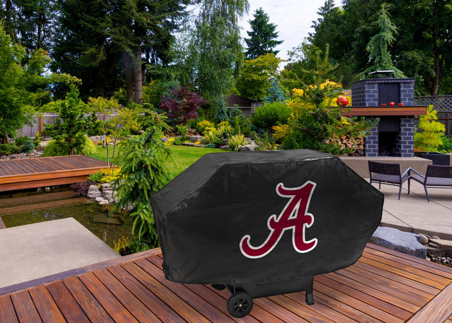 Rico Industries NCAA Alabama Crimson Tide Black Deluxe Grill Cover-1