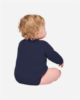 Rabbit Skins Infant Fleece Bodysuit-5