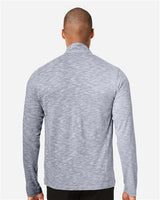 North End Men's Eclipse Jacquard Quarter-Zip Pullover-5