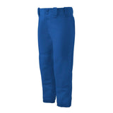 Mizuno Youth Girl's Belted Softball Pants-1