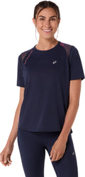 Asics Women's Road Short Sleeve Top-1