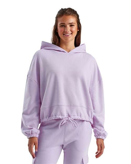 TriDri Women's Cropped Maria Hooded Sweatshirt-1