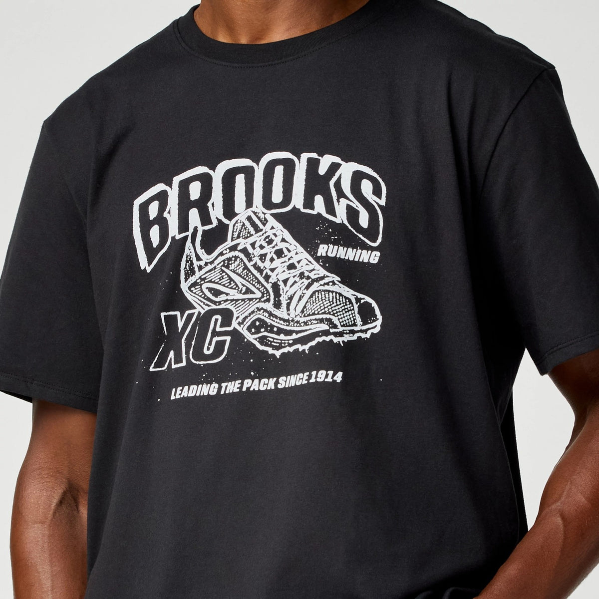 Brooks Men's Graphic Short Sleeve Top-3