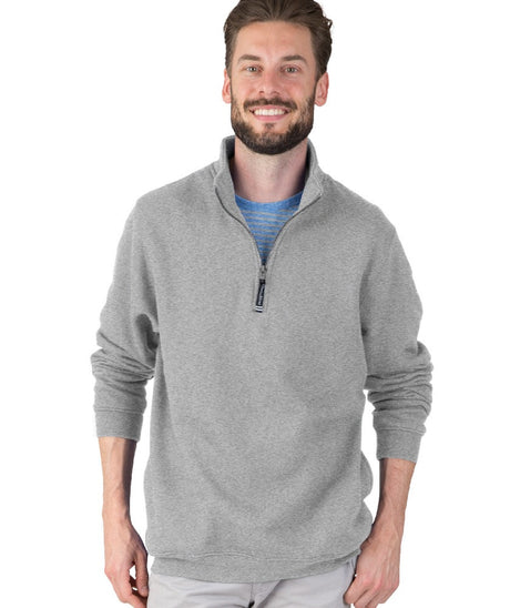 Charles River Unisex Crosswind Quarter Zip Sweatshirt-2