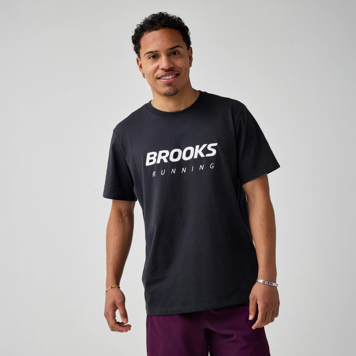 Brooks Men's Graphic Short Sleeve Top-1