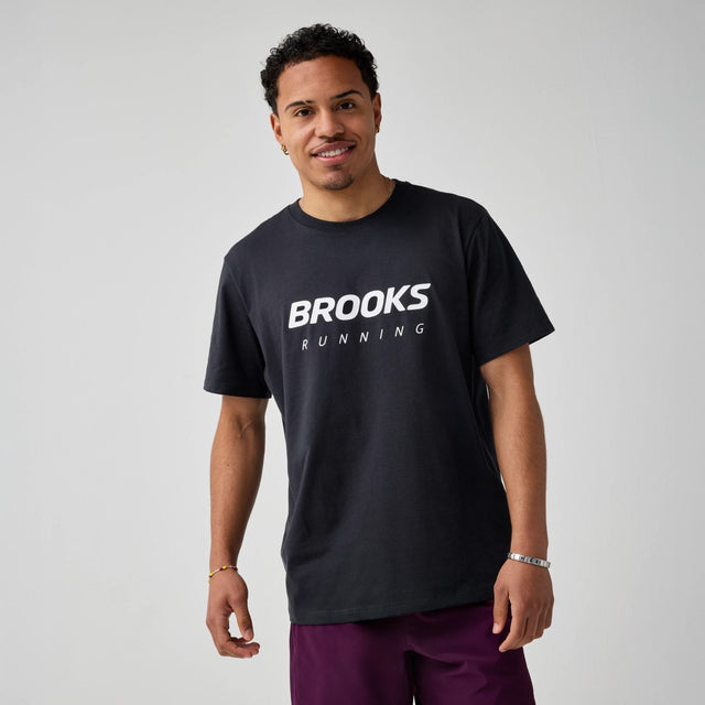 Brooks Men's Graphic Short Sleeve Top-1