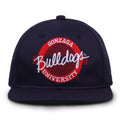 The Game Headwear Gonzaga Retro Snapback Hat