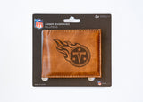 Rico Industries NFL  Tennessee Titans  Laser Engraved Billfold Wallet-3
