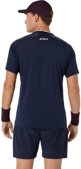 Asics Men's Match Jacquard Short Sleeve Top-2