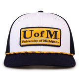 The Game Headwear Michigan Rope Trucker Hat