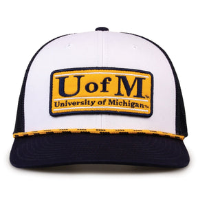 The Game Headwear Michigan Rope Trucker Hat