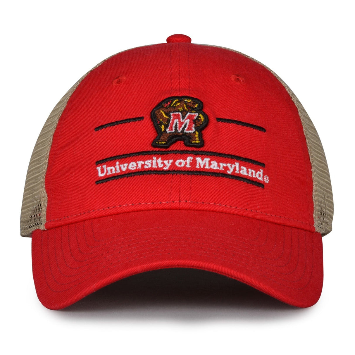 The Game Headwear Maryland Split Bar Trucker Hat