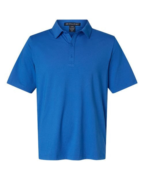 Devon & Jones Men's Motion Shadow Stripe Polo-1