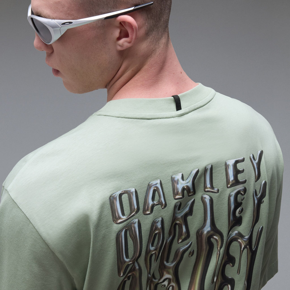 Oakley Men's Stacked Metal Tee-5