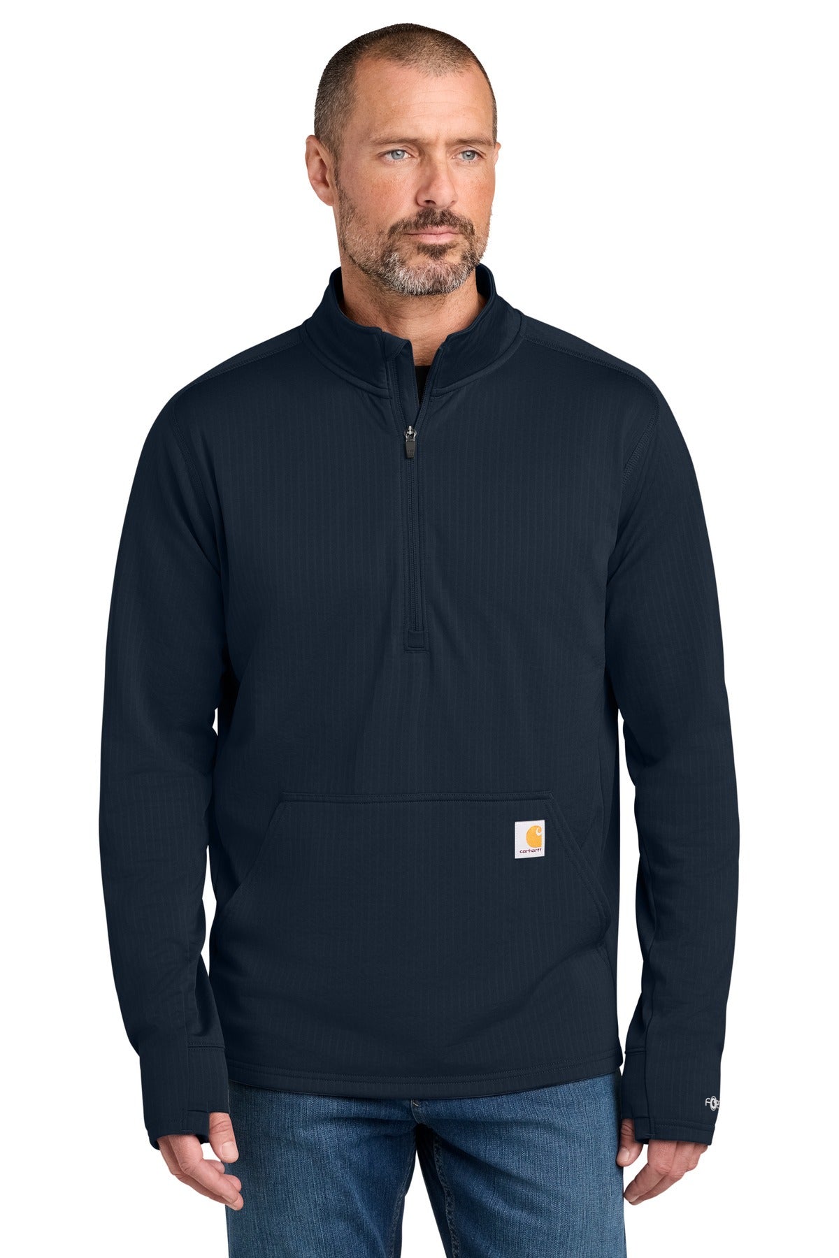 Carhartt Men's Force   1/2-Zip Grid Fleece CT107814