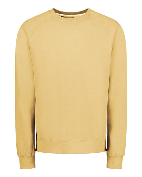 MV Sport Men's Vintage Fleece Raglan Crewneck Sweatshirt