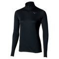 Mizuno Women's Tech Thermal Charge Batting Half Zip Long Sleeve Top-1