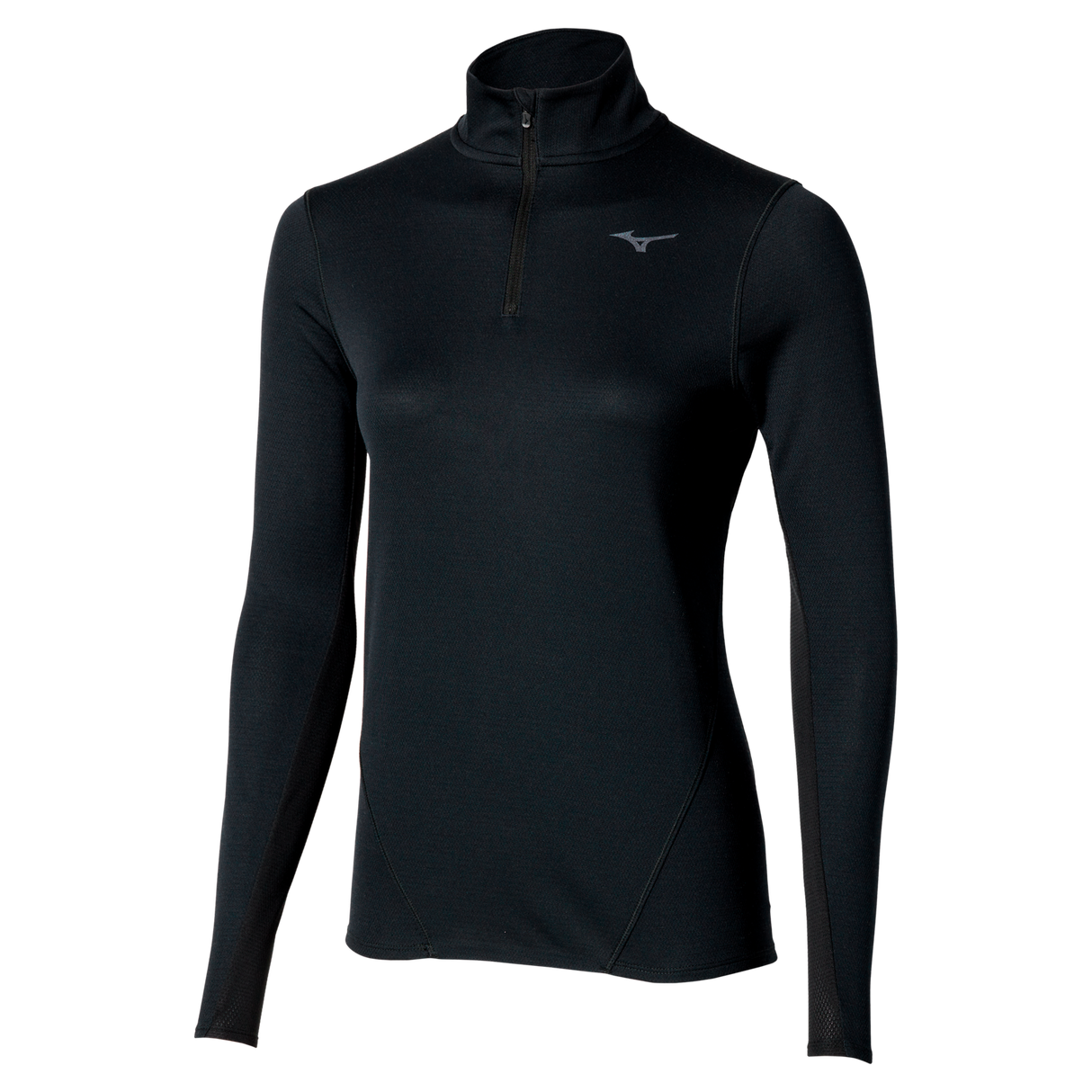 Mizuno Women's Tech Thermal Charge Batting Half Zip Long Sleeve Top-1