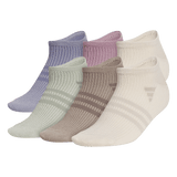 adidas Women's Superlite 3.0 6-Pack No Show Sock Unisex Accessories Socks