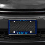 Rico Industries NCAA Charleston Cougars 12" x 6" Chrome License Plate Frame-1