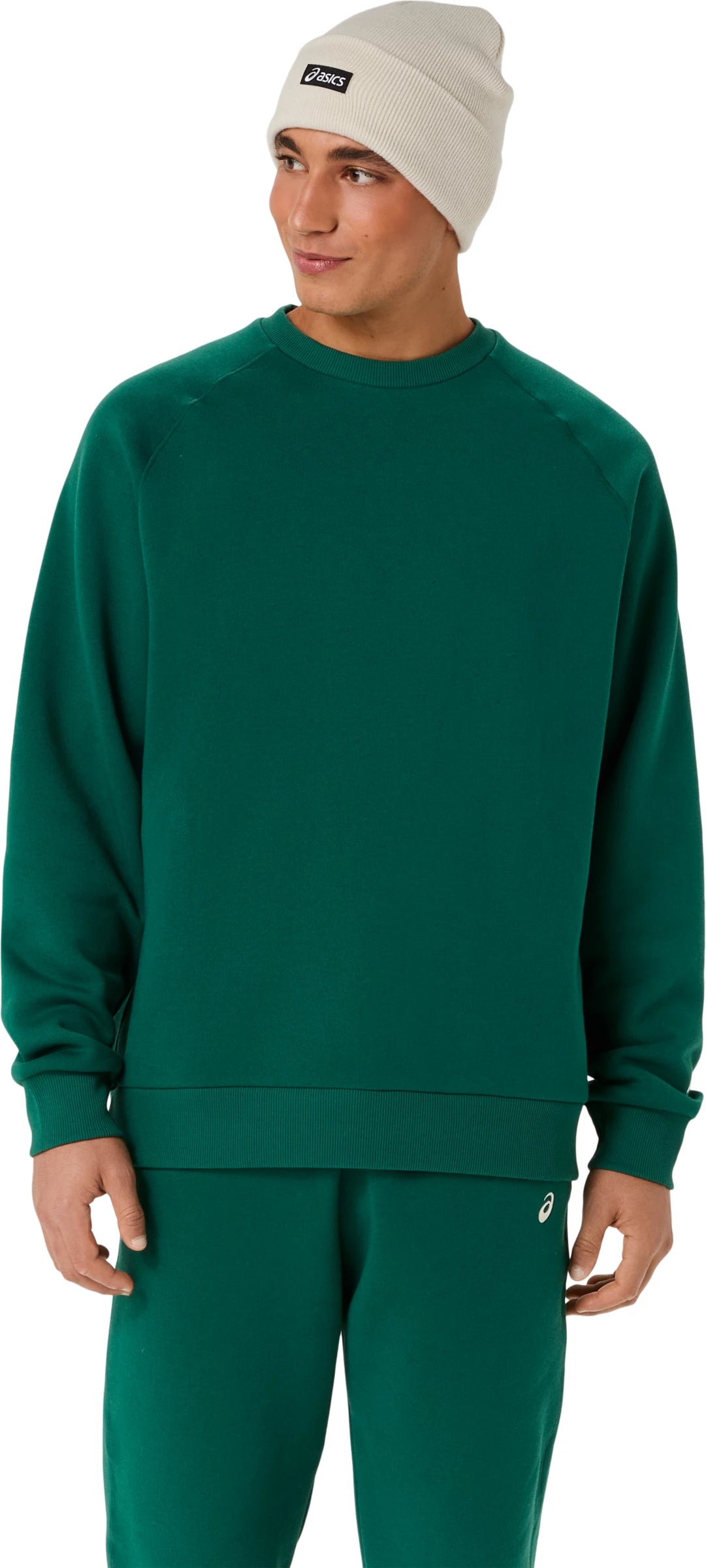 Asics Men's Fleece Crew-Neck Top-1
