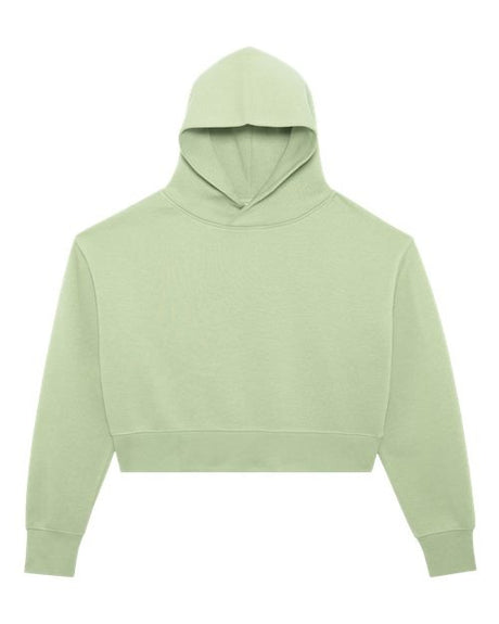 Lane Seven Women's Relaxed Cropped Hoodie Sweatshirt-1