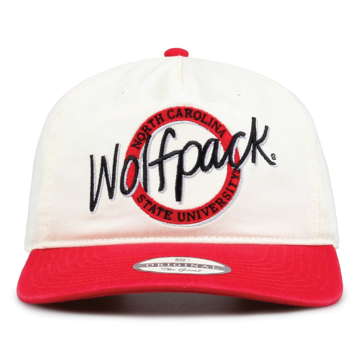 The Game Headwear NC State "Original" Circle Snapback Hat