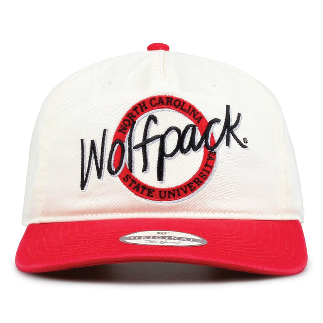 The Game Headwear NC State "Original" Circle Snapback Hat