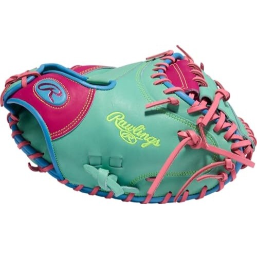 Rawlings Heart of the Hide Colorsync 13" Baseball Catchers Mitt-5