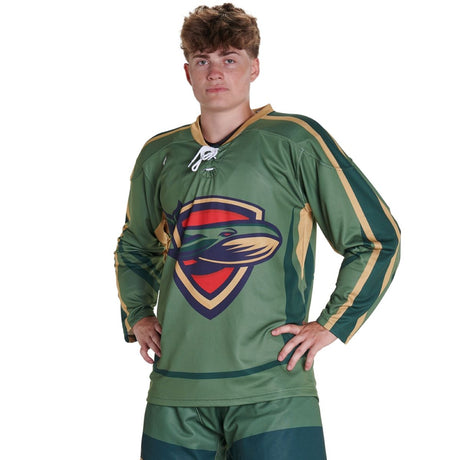 Custom Lace Neck Hockey Jersey Team Ice Hockey Jerseys