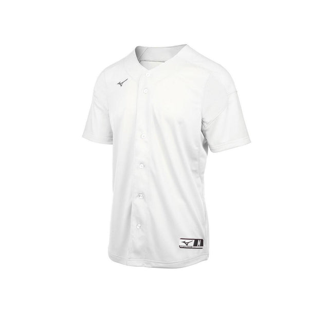 Mizuno Men's Aerolite Full Button Baseball Jersey-1