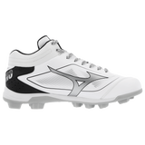 Mizuno Adult Cushionrevo Diamond Mid TPU Baseball Cleats-3