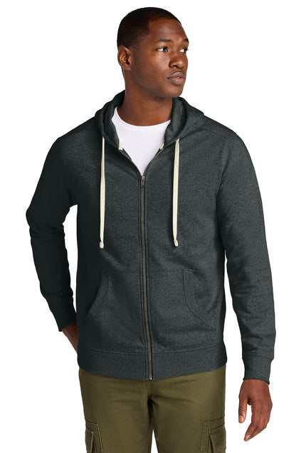 District Men's Re-Fleece Full-Zip Hoodie DT8102