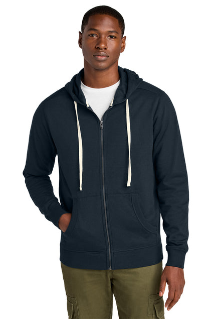District Men's Re-Fleece Full-Zip Hoodie DT8102