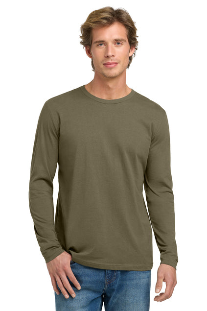 Next Level Men's Cotton Long Sleeve Tee. NL3601