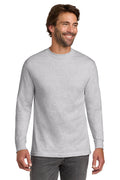 Hanes Men's Beefy-T 100% Cotton Long Sleeve T-Shirt 5186 Mens Apparel Shirts & Tops
