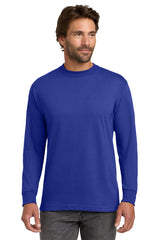 Hanes Men's Beefy-T 100% Cotton Long Sleeve T-Shirt 5186 Mens Apparel Shirts & Tops