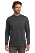 Hanes Men's Beefy-T 100% Cotton Long Sleeve T-Shirt 5186 Mens Apparel Shirts & Tops