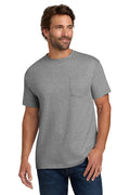 Hanes Men's Beefy-T 100% Cotton T-Shirt with Pocket 5190