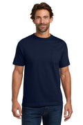 Hanes Men's Beefy-T 100% Cotton T-Shirt with Pocket 5190
