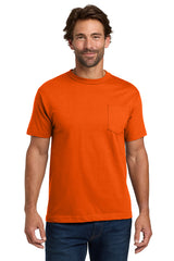 Hanes Men's Beefy-T 100% Cotton T-Shirt with Pocket 5190